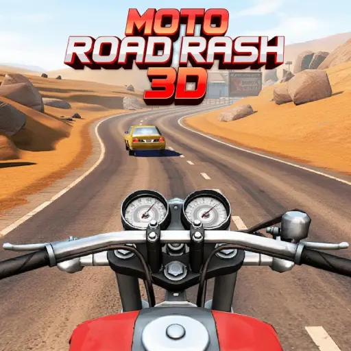 Moto Road Rash 3D logo