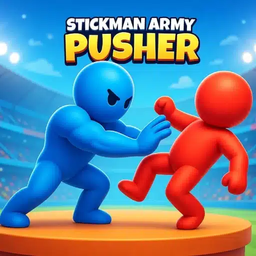 Stickman Army Pusher logo