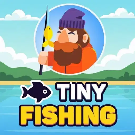Tiny fishing unblocked logo