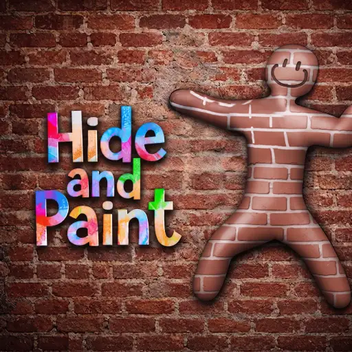 Hide and Paint: Meccha Chameleon logo