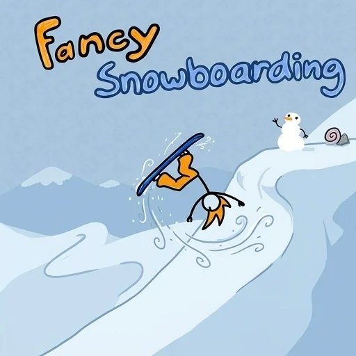 Fancy Snowboarding logo